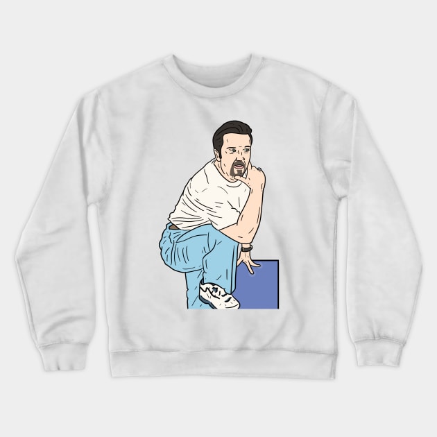 David Brent | You’re the boss Crewneck Sweatshirt by tommytyrer